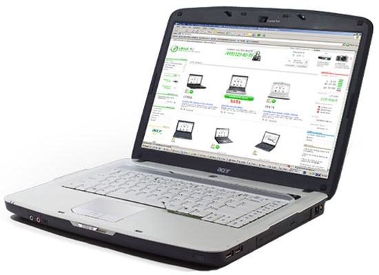 Acer AS 5520G-503G32Mi Turion 64 X2 TL60 (2GHz) 15', 3GB, 360GB, GF8600M 512, VDRW, WF, Cam, BT, VHP