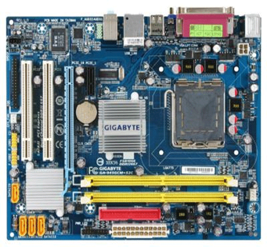 S-775 Gigabyte 945GCM-S2C (945GC/ICH7 FSB1333(OC) 2*DDR2 PCIe-x16 VGA 6ch Lan mATX)