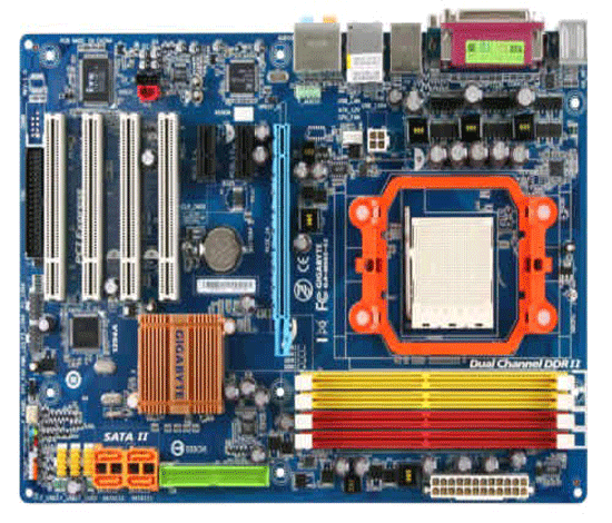 S-AM2 Gigabyte M56S-S3 (NF560 4*DDR2-800 PCIe-x16 8ch GLAN 2*1394 ATX)