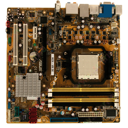 S-AM2 Asus M2N-VM SE (nForce 6100 4*DDR2-800 PCIe-x16 VGA 8ch GLAN 1394 mATX)